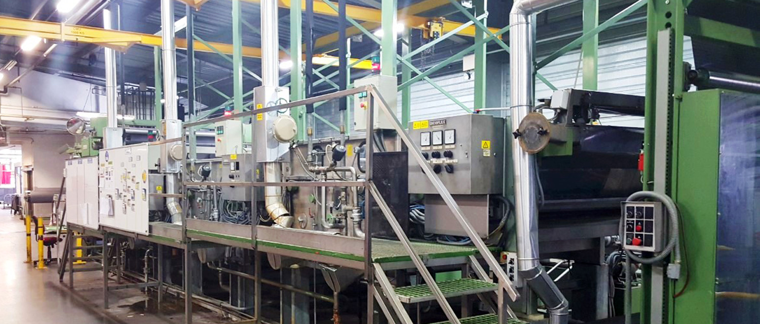 Second hand textile machinery